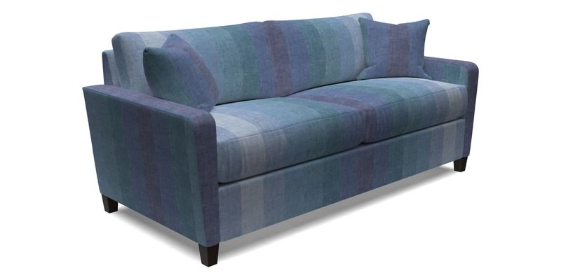 Greenwich 3 seater sofa in Two Tone Plain Biscuit