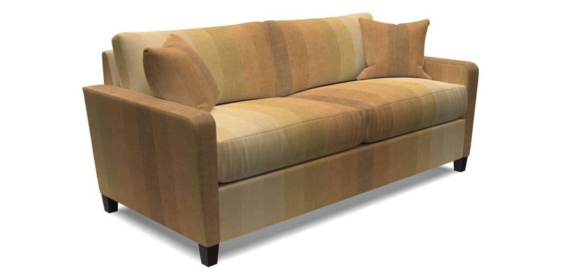 Greenwich 3 seater sofa in Two Tone Plain Biscuit