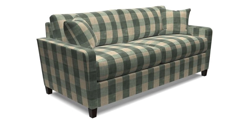 Greenwich 3 seater sofa in Two Tone Plain Biscuit