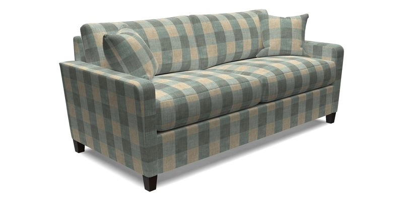 Greenwich 3 seater sofa in Two Tone Plain Biscuit