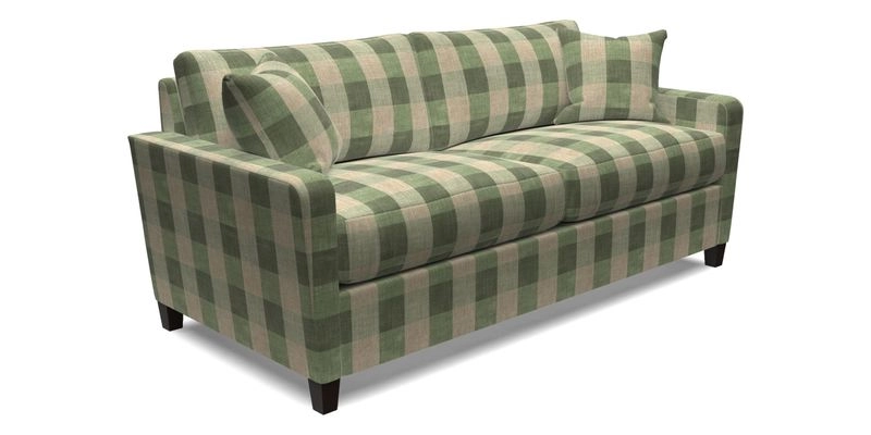 Greenwich 3 seater sofa in Two Tone Plain Biscuit