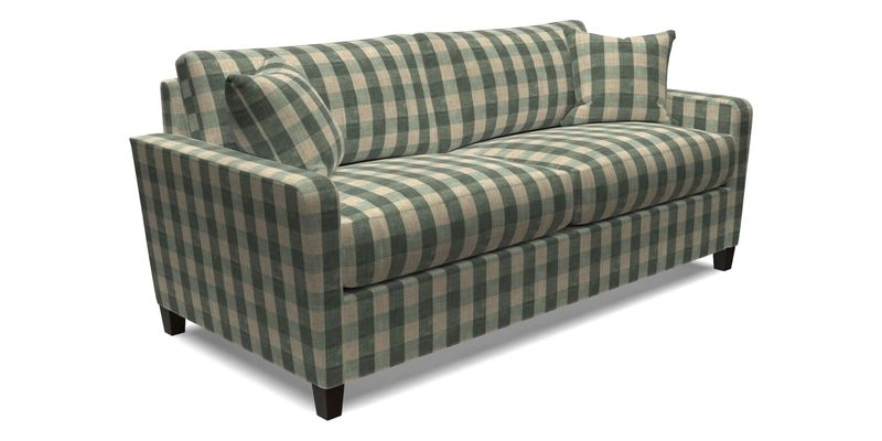 Greenwich 3 seater sofa in Two Tone Plain Biscuit
