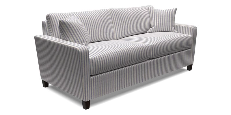 Greenwich 3 seater sofa in Two Tone Plain Biscuit