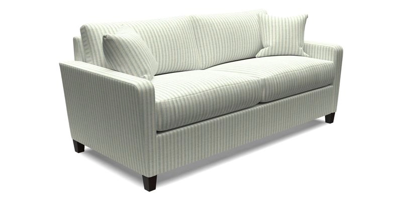 Greenwich 3 seater sofa in Two Tone Plain Biscuit