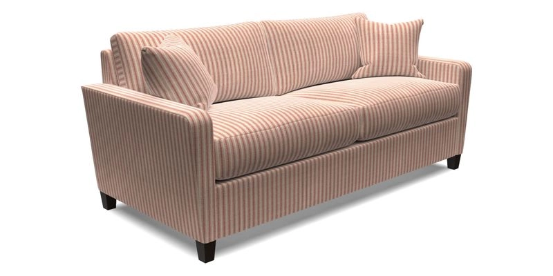 Greenwich 3 seater sofa in Two Tone Plain Biscuit