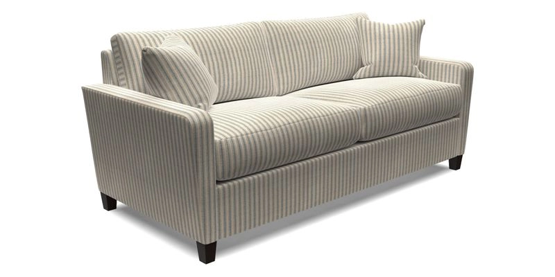 Greenwich 3 seater sofa in Two Tone Plain Biscuit
