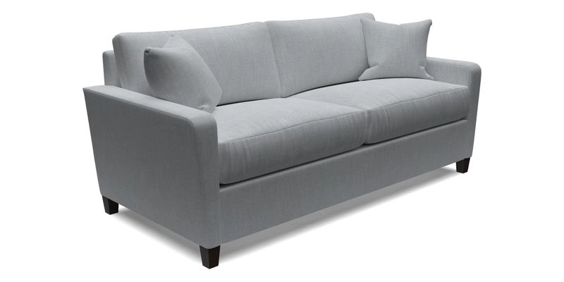 Greenwich 3 seater sofa in Two Tone Plain Biscuit