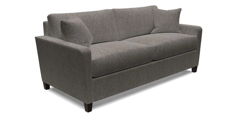 Greenwich 3 seater sofa in Two Tone Plain Biscuit