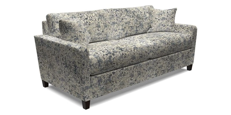 Greenwich 3 seater sofa in Two Tone Plain Biscuit