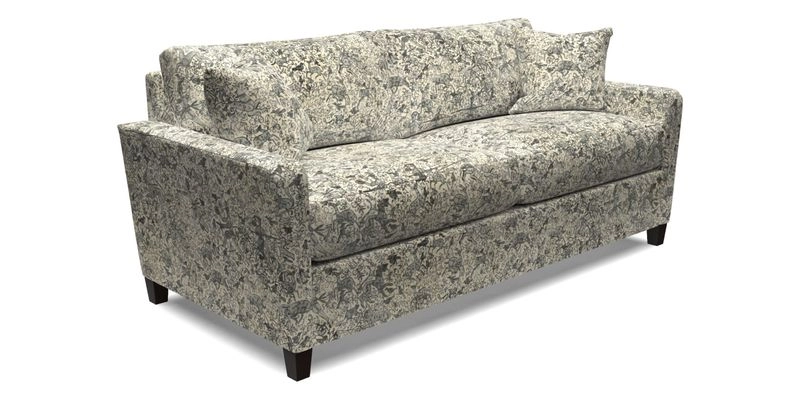 Greenwich 3 seater sofa in Two Tone Plain Biscuit