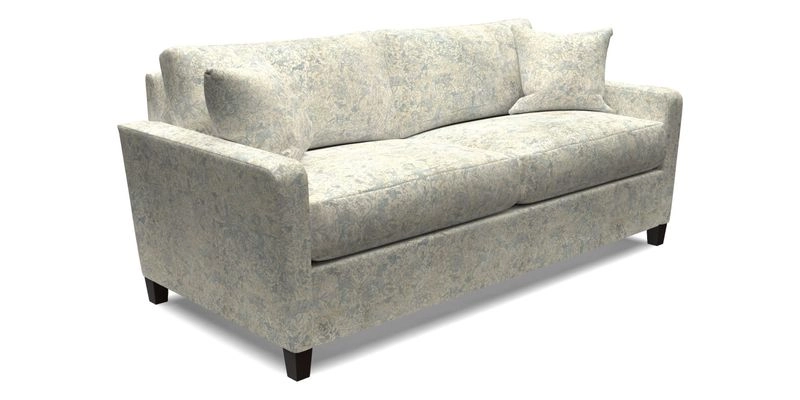 Greenwich 3 seater sofa in Two Tone Plain Biscuit