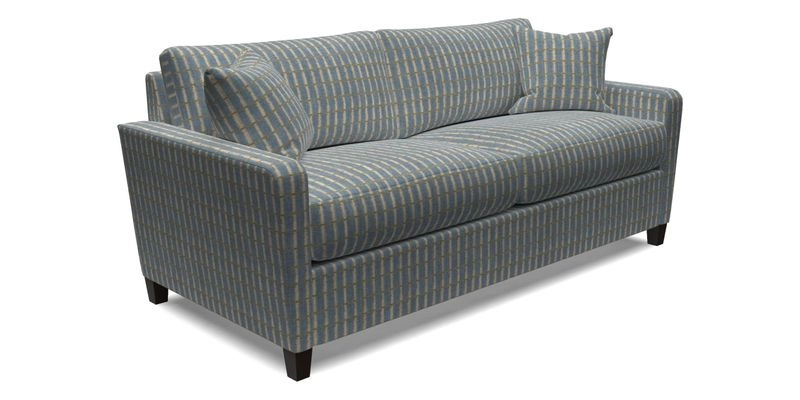 Greenwich 3 seater sofa in Two Tone Plain Biscuit
