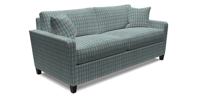 Greenwich 3 seater sofa in Two Tone Plain Biscuit