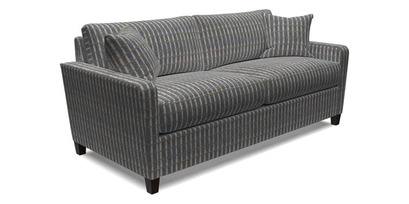 Greenwich 3 seater sofa in Two Tone Plain Biscuit