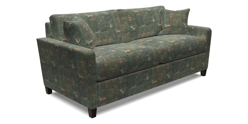 Greenwich 3 seater sofa in Two Tone Plain Biscuit