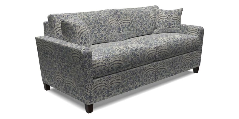 Greenwich 3 seater sofa in Two Tone Plain Biscuit