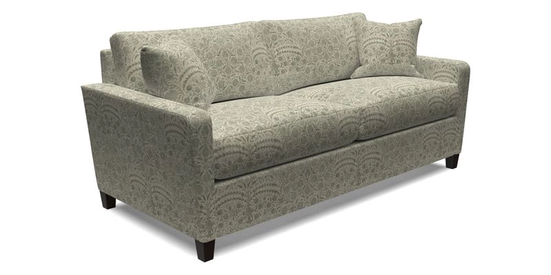 Greenwich 3 seater sofa in Two Tone Plain Biscuit
