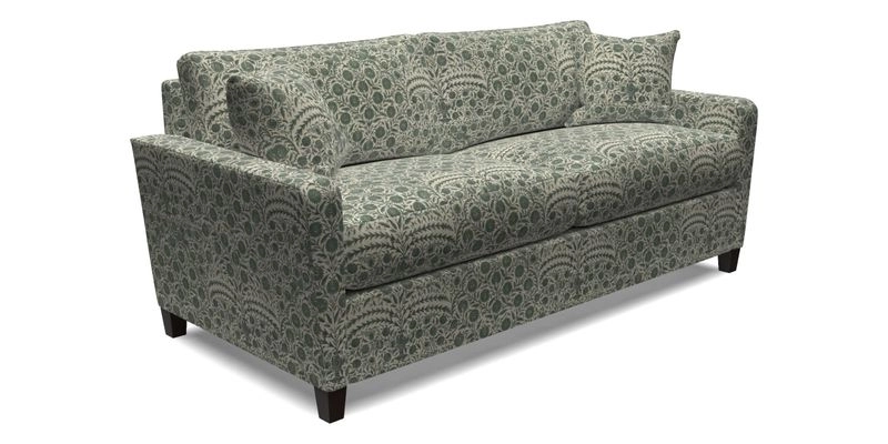 Greenwich 3 seater sofa in Two Tone Plain Biscuit