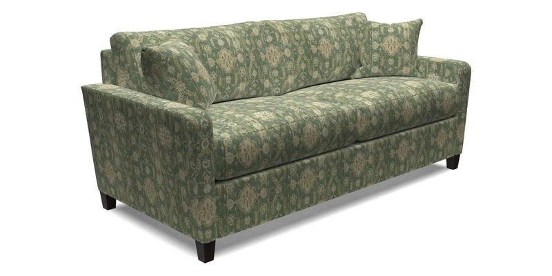 Greenwich 3 seater sofa in Two Tone Plain Biscuit