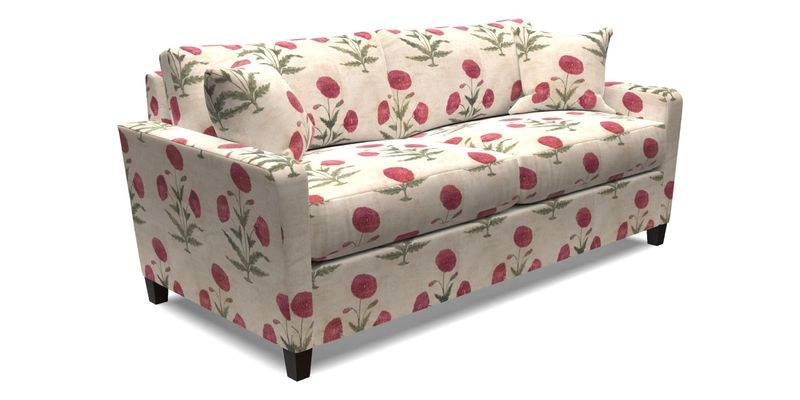 Greenwich 3 seater sofa in Two Tone Plain Biscuit