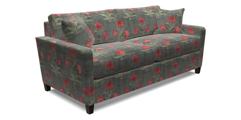 Greenwich 3 seater sofa in Two Tone Plain Biscuit