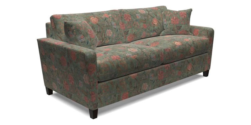 Greenwich 3 seater sofa in Two Tone Plain Biscuit