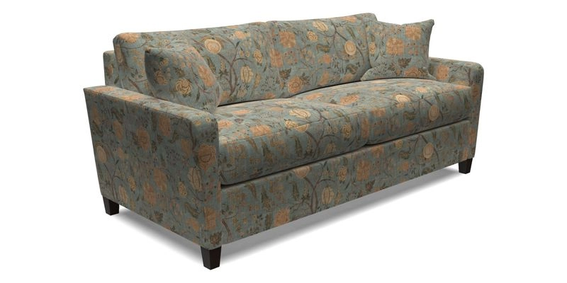 Greenwich 3 seater sofa in Two Tone Plain Biscuit