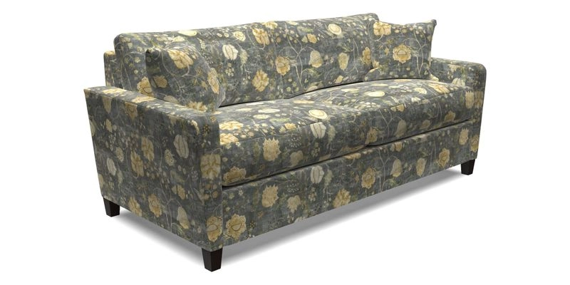 Greenwich 3 seater sofa in Two Tone Plain Biscuit