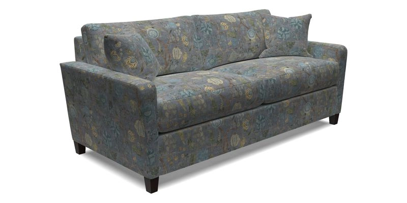 Greenwich 3 seater sofa in Two Tone Plain Biscuit