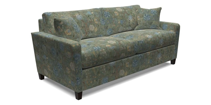 Greenwich 3 seater sofa in Two Tone Plain Biscuit