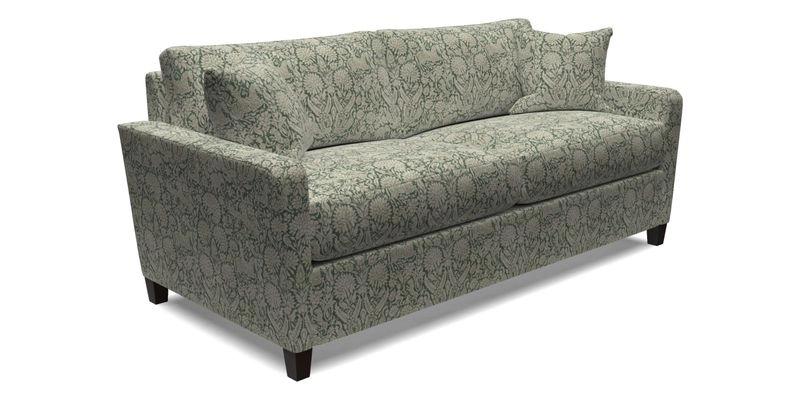 Greenwich 3 seater sofa in Two Tone Plain Biscuit