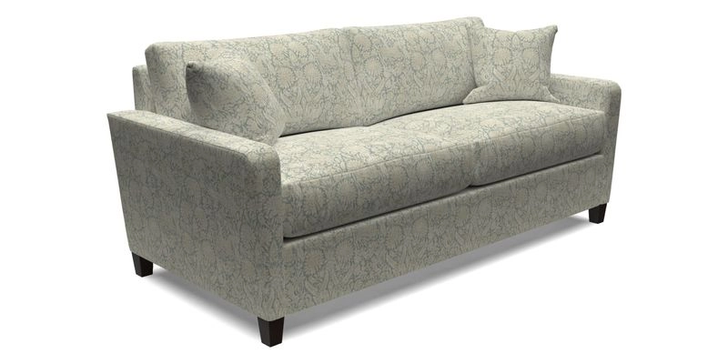 Greenwich 3 seater sofa in Two Tone Plain Biscuit