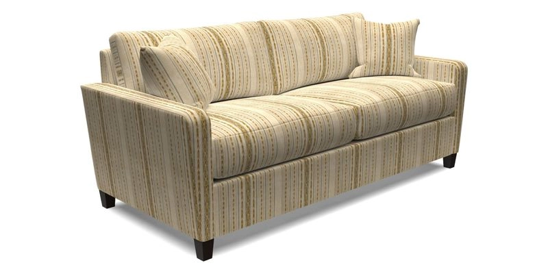 Greenwich 3 seater sofa in Two Tone Plain Biscuit
