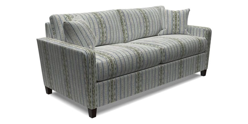 Greenwich 3 seater sofa in Two Tone Plain Biscuit