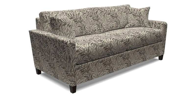 Greenwich 3 seater sofa in Two Tone Plain Biscuit
