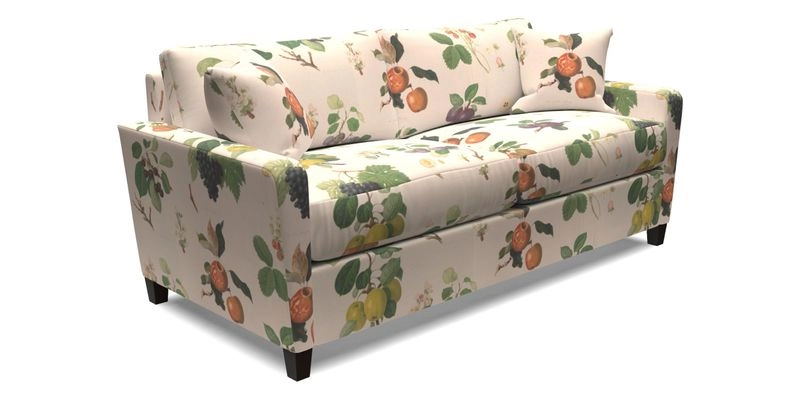 Greenwich 3 seater sofa in Two Tone Plain Biscuit