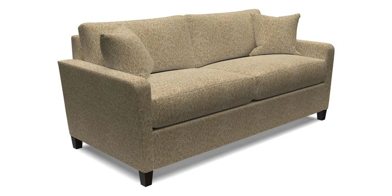 Greenwich 3 seater sofa in Two Tone Plain Biscuit