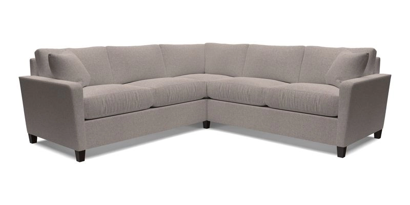 Greenwich large corner group RHF & LHF in Two Tone Plain Biscuit