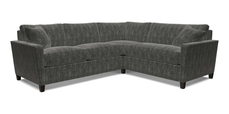 Greenwich medium corner group LHF in Two Tone Plain Biscuit