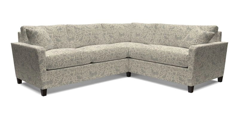 Greenwich medium corner group LHF in Two Tone Plain Biscuit