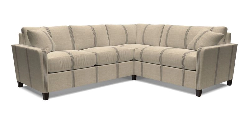 Greenwich medium corner group LHF in Two Tone Plain Biscuit