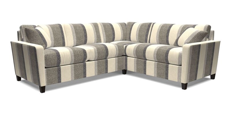 Greenwich medium corner group LHF in Two Tone Plain Biscuit