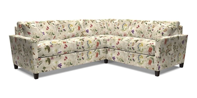 Greenwich medium corner group LHF in Two Tone Plain Biscuit