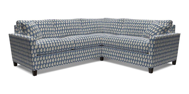 Greenwich medium corner group LHF in Two Tone Plain Biscuit