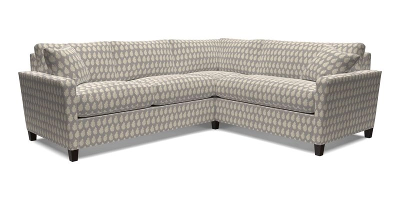 Greenwich medium corner group LHF in Two Tone Plain Biscuit