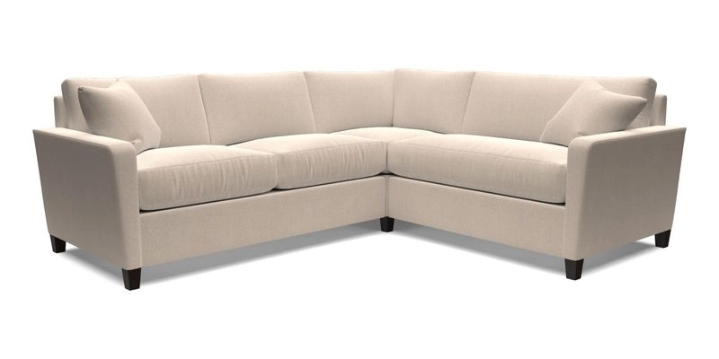 Greenwich medium corner group LHF in Two Tone Plain Biscuit