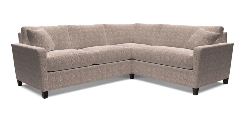 Greenwich medium corner group LHF in Two Tone Plain Biscuit