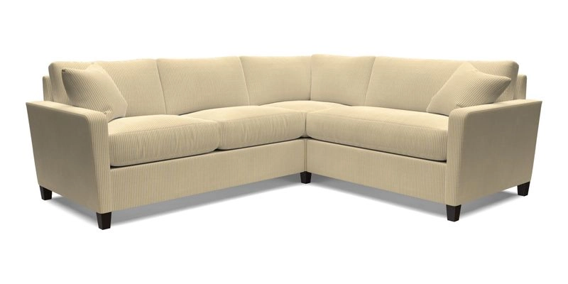 Greenwich medium corner group LHF in Two Tone Plain Biscuit