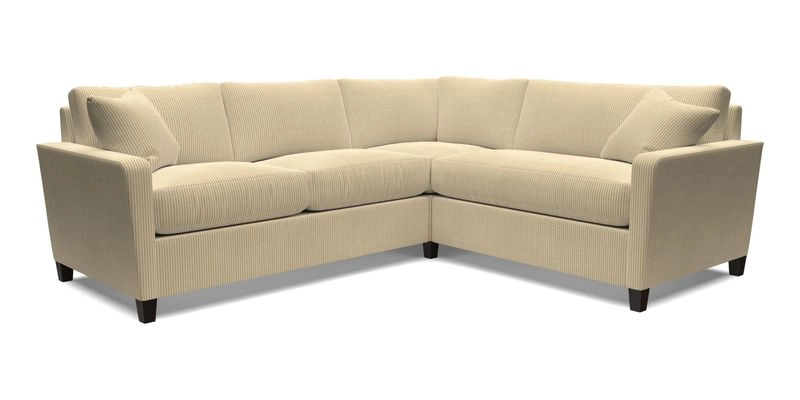 Greenwich medium corner group LHF in Two Tone Plain Biscuit