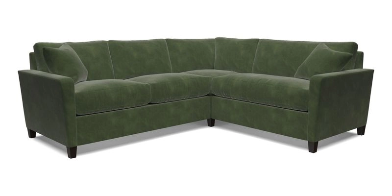 Greenwich medium corner group LHF in Two Tone Plain Biscuit